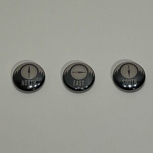 Goorin Bros. RARE Direction Buttons - Set Of 3 - Made In The USA